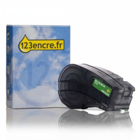 Brady M21-750-595-GN ruban en vinyle 19,1 mm x 6,40 m (marque 123encre) - blanc sur vert 147267