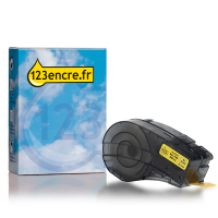 Brady M21-750-595-YL ruban vinyle 19,1 mm x 6,40 m (marque 123encre) - noir sur jaune 147775