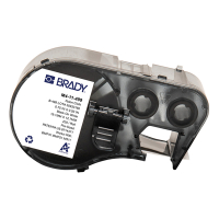 Brady M4-11-499 étiquettes en tissu nylon 19,05 mm x 12,7 mm (d'origine) - noir sur blanc 148310