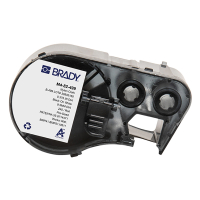 Brady M4-82-499 étiquettes en tissu nylon Ø 9,53 mm (d'origine) - noir sur blanc 148250