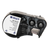 Brady M4C-500-492 FreezerBondz ruban polyester 12,7 mm x 7,62 m (d'origine) - noir sur blanc 148200 - 1