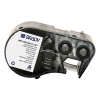 Brady M4C-500-595-CL-WT ruban vinyle 12,7 mm x 6,1 m (d'origine) - blanc sur transparent 148380 - 1