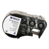 Brady M4C-500-595-WT-BK ruban vinyle 12,7 mm x 7,62 m (d'origine) - noir sur blanc 148194 - 1