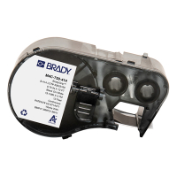 Brady M4C-750-414 étiquettes à crochets en polyester 19,05 mm x 3,66 m (d'origine) - noir sur blanc 147952