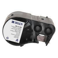 Brady M5-117-492 FreezerBondz étiquettes en polyester 12,7 mm x 25,4 mm (d'origine) - noir sur blanc 148308