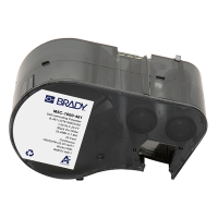Brady M5C-1000-461 étiquettes en polyester laminé 25,4 mm x 7,62 m (d'origine) - noir sur blanc 148412