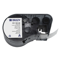 Brady M5C-1000-499 étiquettes en tissu nylon 25,4 mm x 4,88 m (d'origine) - noir sur blanc 148238