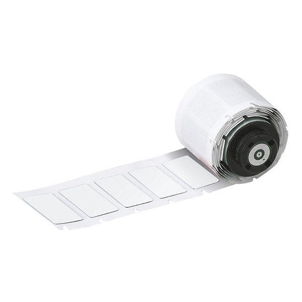 Brady M6-04-7593-WT étiquettes laminées en polyester 30 mm x 40 mm (d'origine) - blanc 148072 - 1