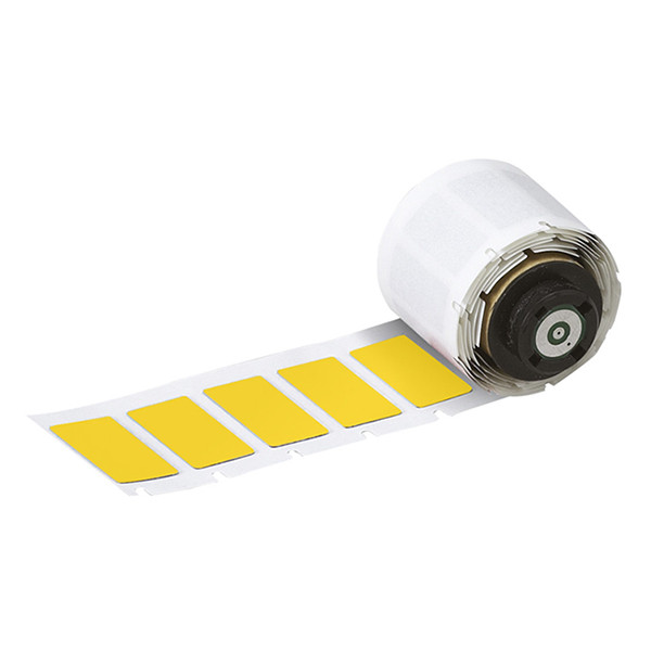 Brady M6-04-7593-YL étiquettes en polyester 27 mm x 18 mm (d'origine) - jaune 148077 - 1