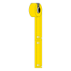 Brady M6-10x75-7598-YL étiquettes non adhésives en polyuréthane 10 mm x 75 mm (d'origine) - jaune 148052 - 1