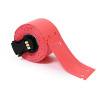 Brady M6-25x75-7643-RD étiquettes non adhésives en polyuréthane 25 mm x 75 mm (d'origine) - rouge 148059 - 1