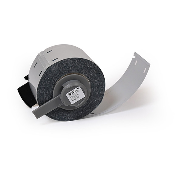 Brady M6-25x75-B7598-SV étiquettes en polyuréthane 25 mm x 75 mm (d'origine) - argent 148035 - 1