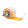 Brady M6-25x75-B7598-YL étiquettes non adhésives en polyuréthane 25 mm x 75 mm (d'origine) - jaune 148048 - 1