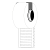 Brady M6-30x4.2-7596-WT étiquettes en vinyle 30 mm x 4,20 mm (d'origine) - blanc 148057 - 1