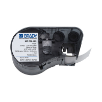 Brady MC-750-403 papier adhésif noir sur transparent 19.05 x 7.62 mx 19.05 mm (d'origine) 147086