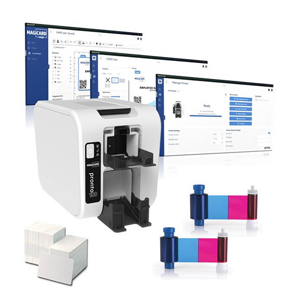 Magicard Pronto 100 kit de démarrage pour imprimante de cartes 145019 - 1