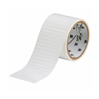 Brady THT-142-423-2.5 étiquettes en polyester 63,50 x 5,08 mm (d'origine) - blanc brillant 147642