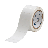 Brady THT-17-422-3 étiquettes en polyester 50,80 x 25,40 mm (d'origine) - blanc brillant 147584