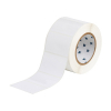 Brady THT-19-533-1 étiquettes amovibles en polyester 76,20 x 50,80 mm (d'origine) - blanc brillant 147624 - 1