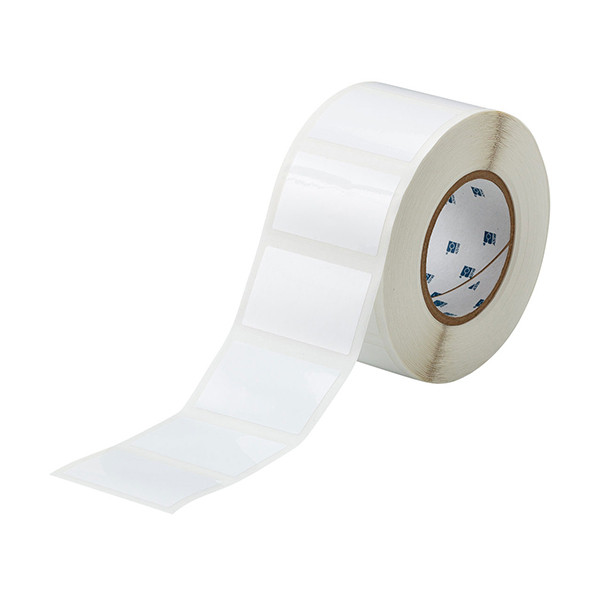 Brady THT-24-423-1 étiquettes en polyester 69,85 x 44,45 mm (d'origine) - blanc brillant 147564 - 1