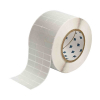 Brady THT-5-434-10 étiquettes en polyester 25,40 x 12,70 mm (d'origine) - métallisé 147590 - 1