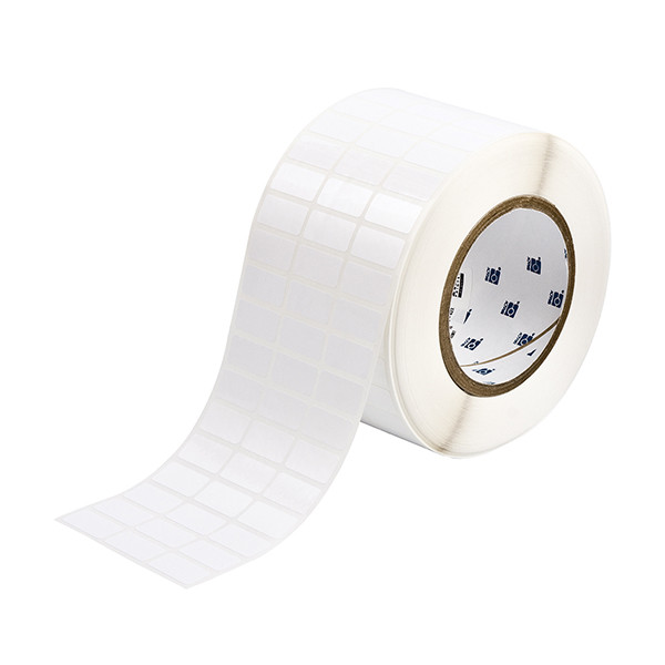 Brady THT-5-483-10 étiquettes en polyester 25,40 x 12,70 mm (d'origine) - blanc brillant 147558 - 1