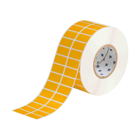 Brady THT-6-423-10-YL étiquettes en polyester 38,10 x 19,05 mm (d'origine) - jaune brillant 147668