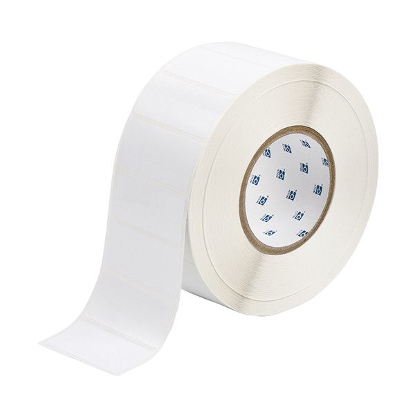 Brady THT-7-422-3 étiquettes en polyester 69,85 x 31,75 mm (d'origine) - blanc brillant 147632 - 1