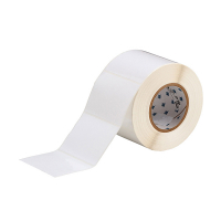 Brady THT-76-483-1 étiquettes en polyester 101,60 x 76,20 mm (d'origine) - blanc brillant 147596