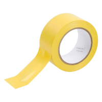 Brady ruban de marquage au sol autocollant 50 mm x 33 m - jaune 147911