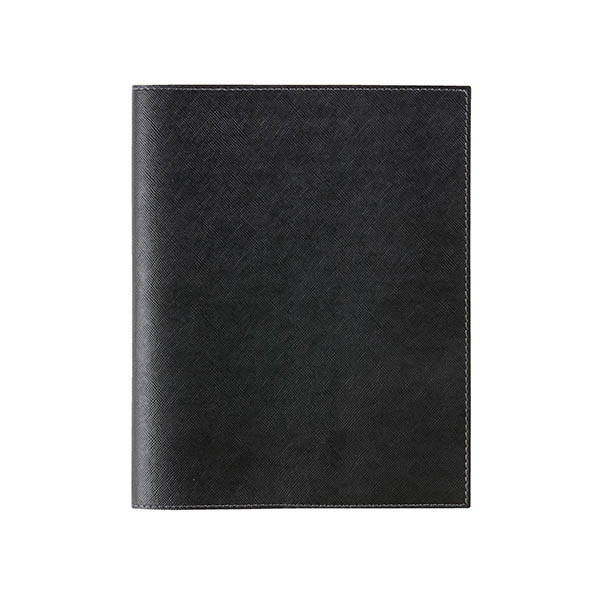Brepols Concorde Calpe agenda semainier avec répartition par heure 2027 (1 semaine, 2 pages) 6 langues - noir 440302 - 1