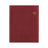 Brepols Concorde Lima 2027 agenda semainier (1 semaine par 2 pages) 6 langues - bordeaux 440213 - 1