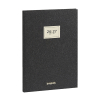 Essenz agenda semainier 16 mois 2026-2027 (1 semaine par page) 4 langues - anthracite 440354 - 1