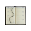 Brepols Interplan Essenz agenda semainier 16 mois 2026-2027 (1 semaine sur 2 pages) 6 langues - anthracite 440194 - 2
