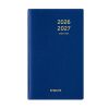 Brepols Interplan Genova agenda semainier 16 mois 2026-2027 (1 semaine sur 2 pages) 6 langues - bleu 440196 - 1