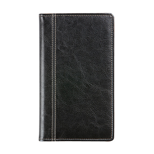 Brepols Interplan Palermo agenda semainier 2026 (1 semaine sur 2 pages) 6 langues - noir 262494 - 1