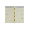 Brepols Interplan recharge pour agenda semainier 16 mois 2026-2027 (1 semaine sur 2 pages) 6 langues 440197 - 1