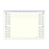 Brepols Office Mate sous-main de bureau 2026-2029 (35 feuilles) 4 langues 262532