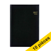 Offre : 10x Brepols Omega Lima 2027 agenda hebdomadaire (1 semaine par 2 pages) 6 langues - noir 440363 - 1