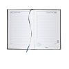 Offre : 3x Brepols Saturnus Luxe Lima agenda journalier 2027 avec répartition par demi-heure (1 jour par page) 4 langues - bleu 440365 - 2