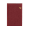 Brepols Omega Lima agenda semainier division de 15 minutes, 2027 (1 semaine par 2 pages) 6 langues - bordeaux 440210 - 1