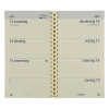 Brepols Optivision Pocket Palermo weekagenda 2025 rood (1 week per 2 pagina's) NL 261509 - 2