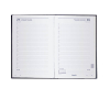 Brepols Saturnus Basic Lima agenda journalier 2027 (1 jour par page) 4 langues avec divisions par demi-heure - noir 440270 - 2