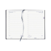 Brepols Saturnus Essenz 16 mois agenda avec répartition en demi-heures 2026-2027 (1 jour par page) 4 langues - anthracite 440175 - 2