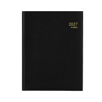 Brepols Timing Lima agenda hebdomadaire 2027 format horaire (1 semaine par 2 pages) 4 langues - noir 440293