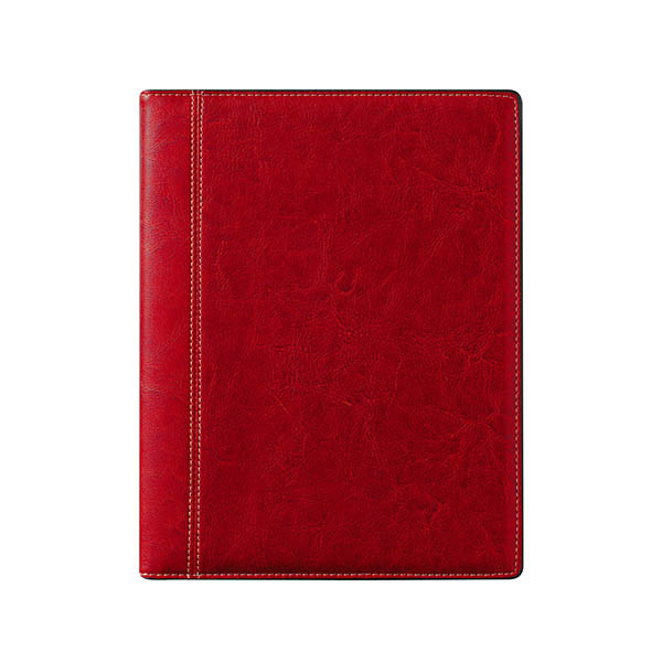Brepols Timing Palermo agenda hebdomadaire 2027 (1 semaine par 2 pages) 6 langues - rouge 440292 - 1