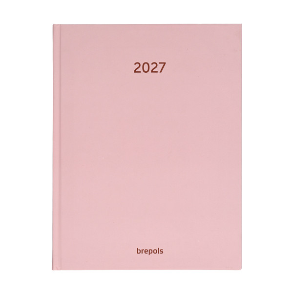 Brepols Timing Sunrise agenda hebdomadaire format horaire 2027 (1 semaine sur 2 pages) 6 langues - rpse 440280 - 1