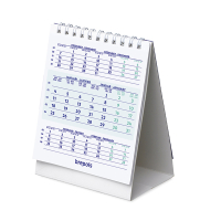 Brepols calendrier de bureau 2026 (13 x 10,5 cm) 4 langues 262521