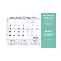 Brepols calendrier tapis de souris 2027 (4 langues) 440230