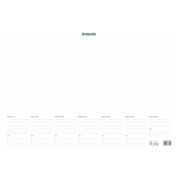 Brepols sous-main 50 x 35 cm (bilingue) 261433 - 1